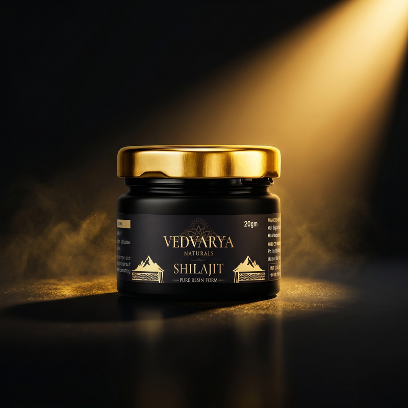 Pure Himalayan Shilajit Resin - Vedvarya Naturals